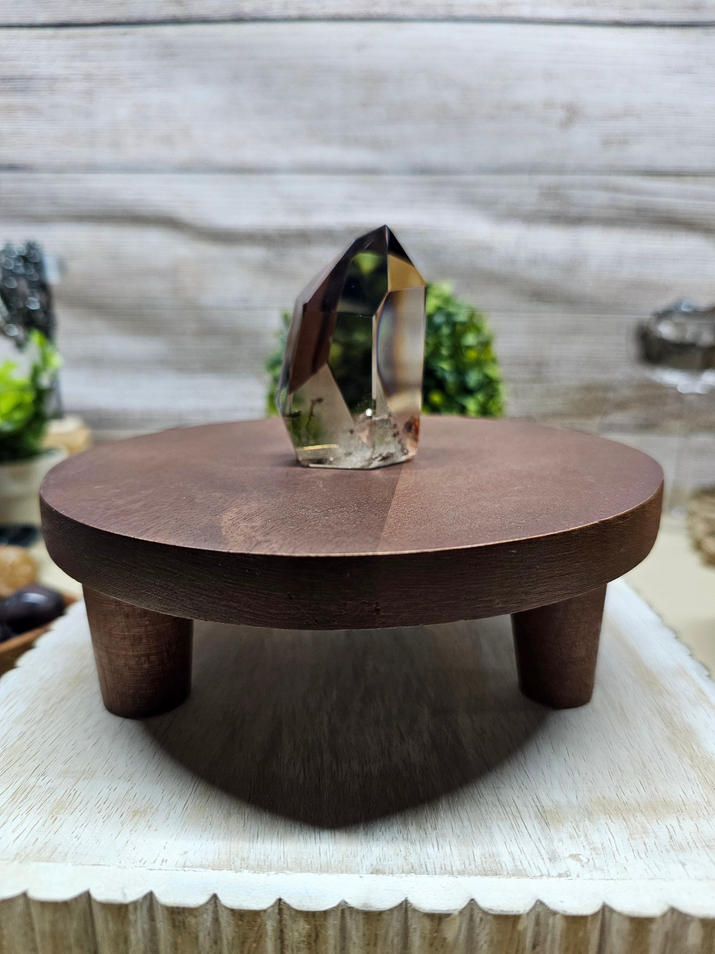 Smoky quartz point